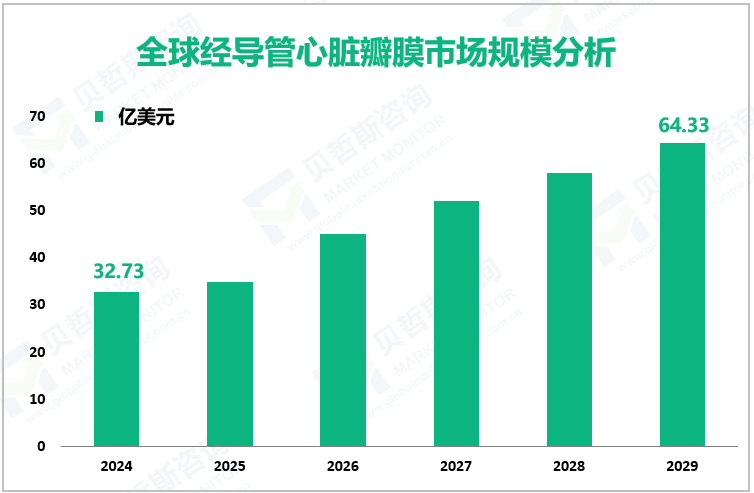 全球经导管心脏瓣膜市场规模分析