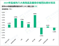 2024年盐城市实现社会消费品零售总额3032.1亿元，同比增长5.6%