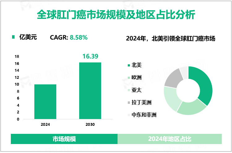 全球肛门癌市场规模及地区占比分析