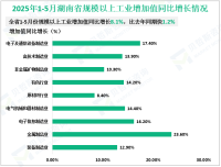 2025年1-5月湖南省规模以上工业增加值同比增长8.1%