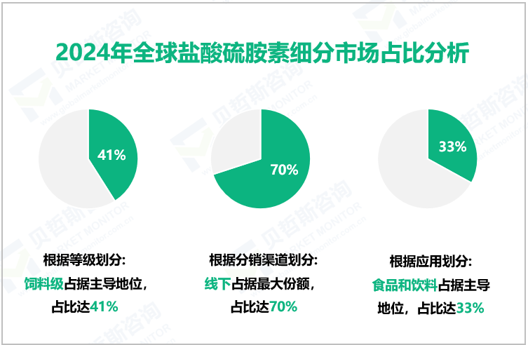 2024年全球盐酸硫胺素细分市场占比分析