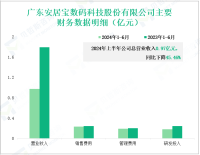 安居宝专注于智慧社区领域，其营收在2024年上半年为0.97亿元