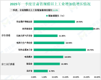2025年一季度甘肃省地区生产总值3118.7亿元，同比增长6.2%
