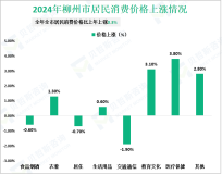 2024年柳州市固定资产投资（不含农户）比上年下降20.0%